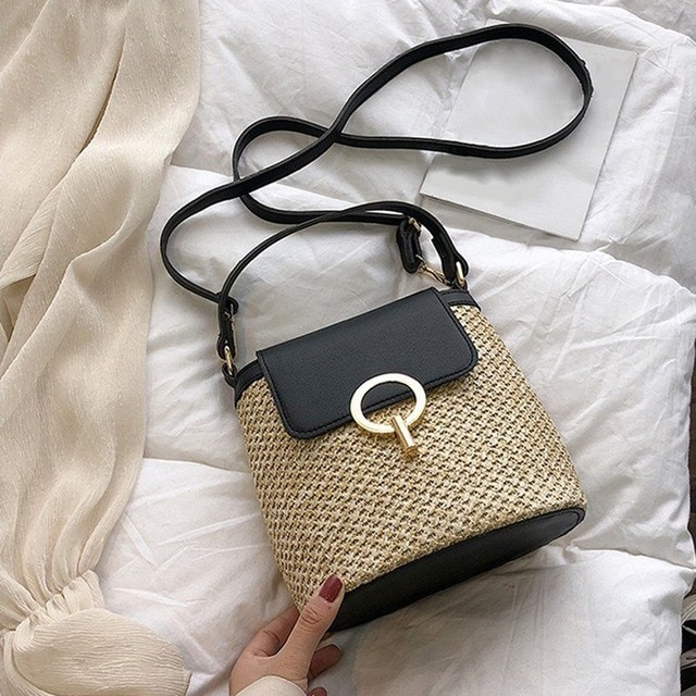 Liora-Sac à main en paille