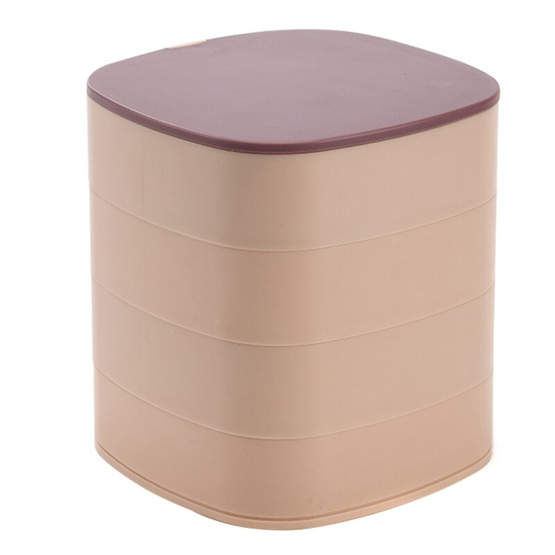 Miroir et boîte à accessoires rotative