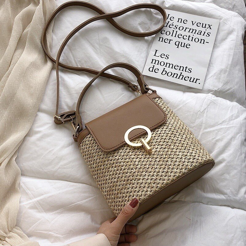 Liora-Sac à main en paille