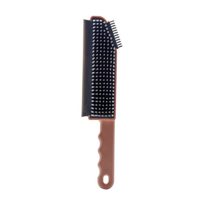 Brosse et grattoir en silicone 3 en 1