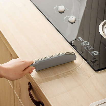 Brosse et grattoir en silicone 3 en 1