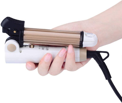 Kemei-Lisseur pliable pour cheveux bouclés