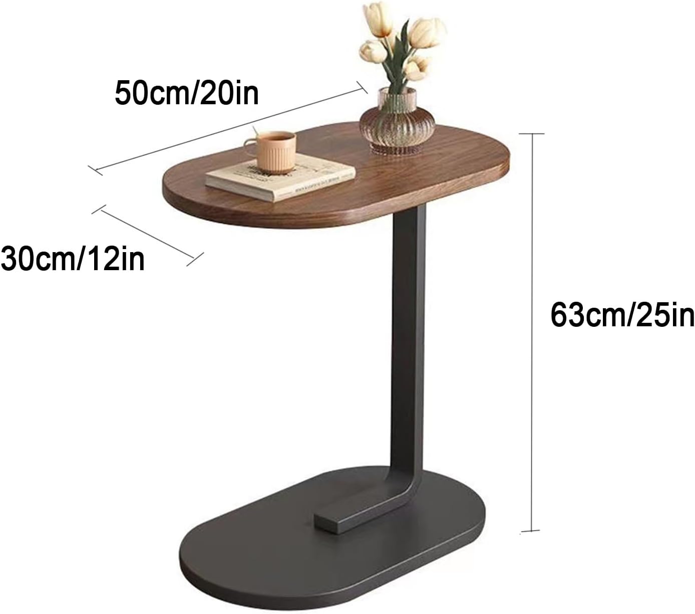 Table d'appoint moderne pour canapé