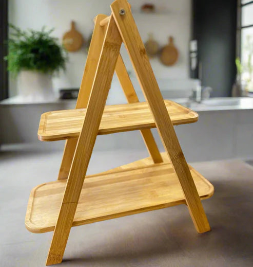 Multi-niveaux en Bambou Alimentaire