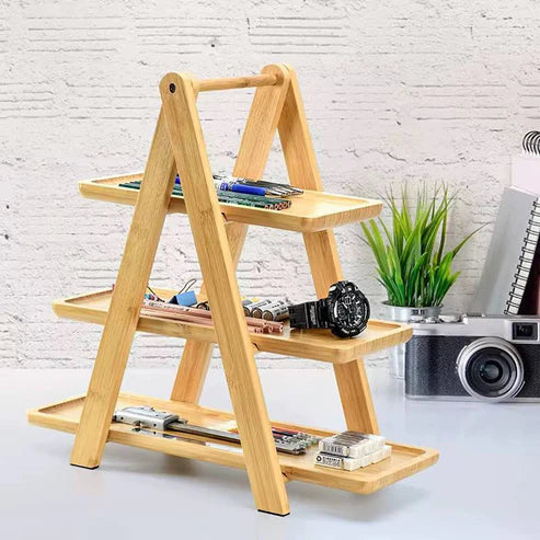 Multi-niveaux en Bambou Alimentaire