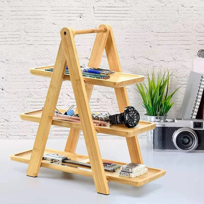 Multi-niveaux en Bambou Alimentaire