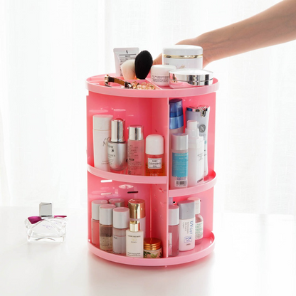 Liora-Organiseur de maquillage rotative