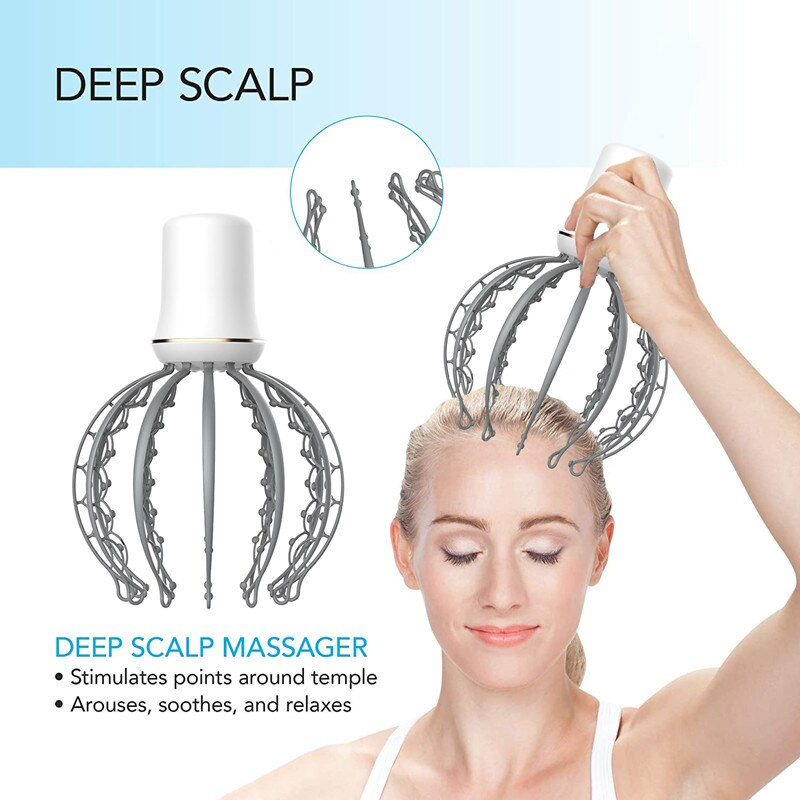 Liora-Pieuvre électrique tête masseur