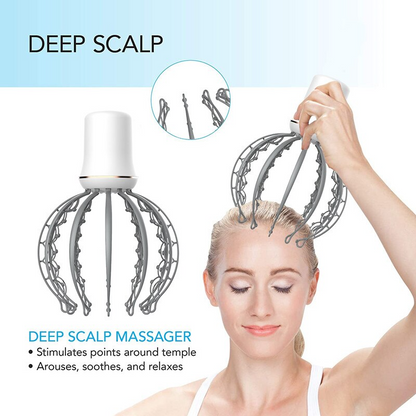 Liora-Pieuvre électrique tête masseur