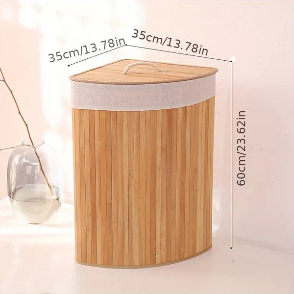 Panier à Linge Sale Écologique en Bambou