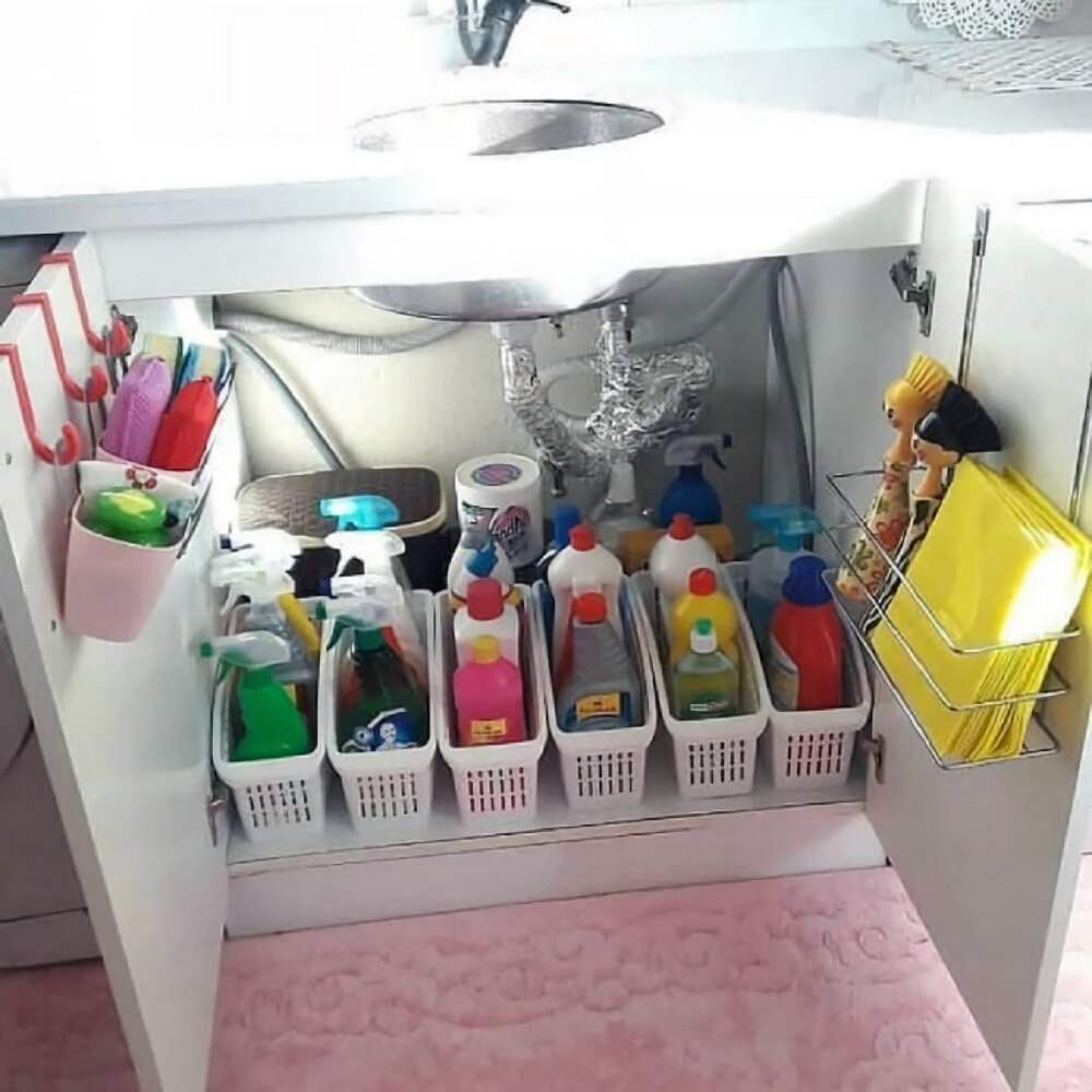 Un panier organisateur tout usage (2 pièces)