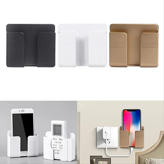 Lot de 2boîtes de rangement murales pour chargeur de téléphone