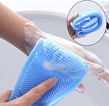 brosses de bain en silicone