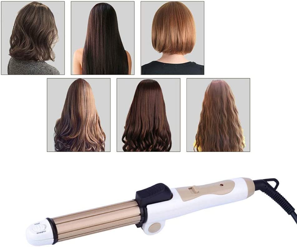 Kemei-Lisseur pliable pour cheveux bouclés