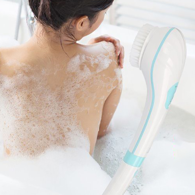 Brosse de bain-douche électrique 5 en 1