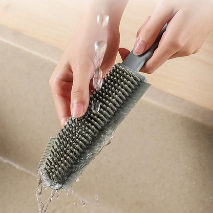 Brosse et grattoir en silicone 3 en 1