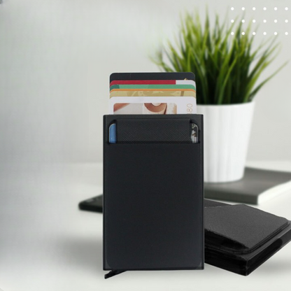 Liora-Porte-cartes en aluminium