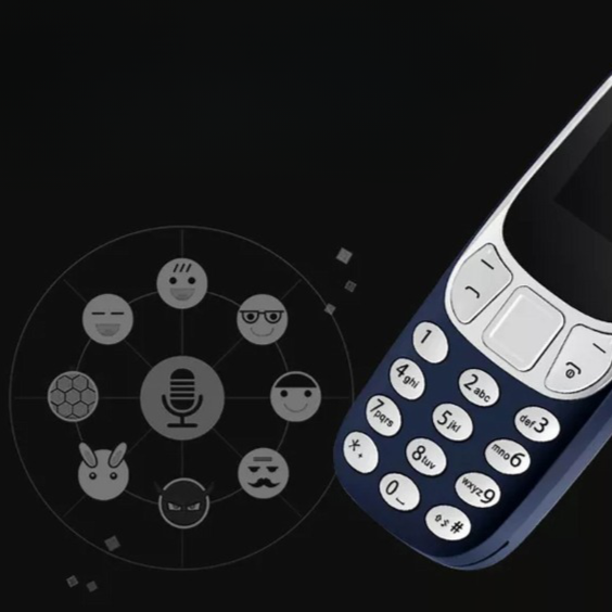 Mini téléphone et changeur de voix