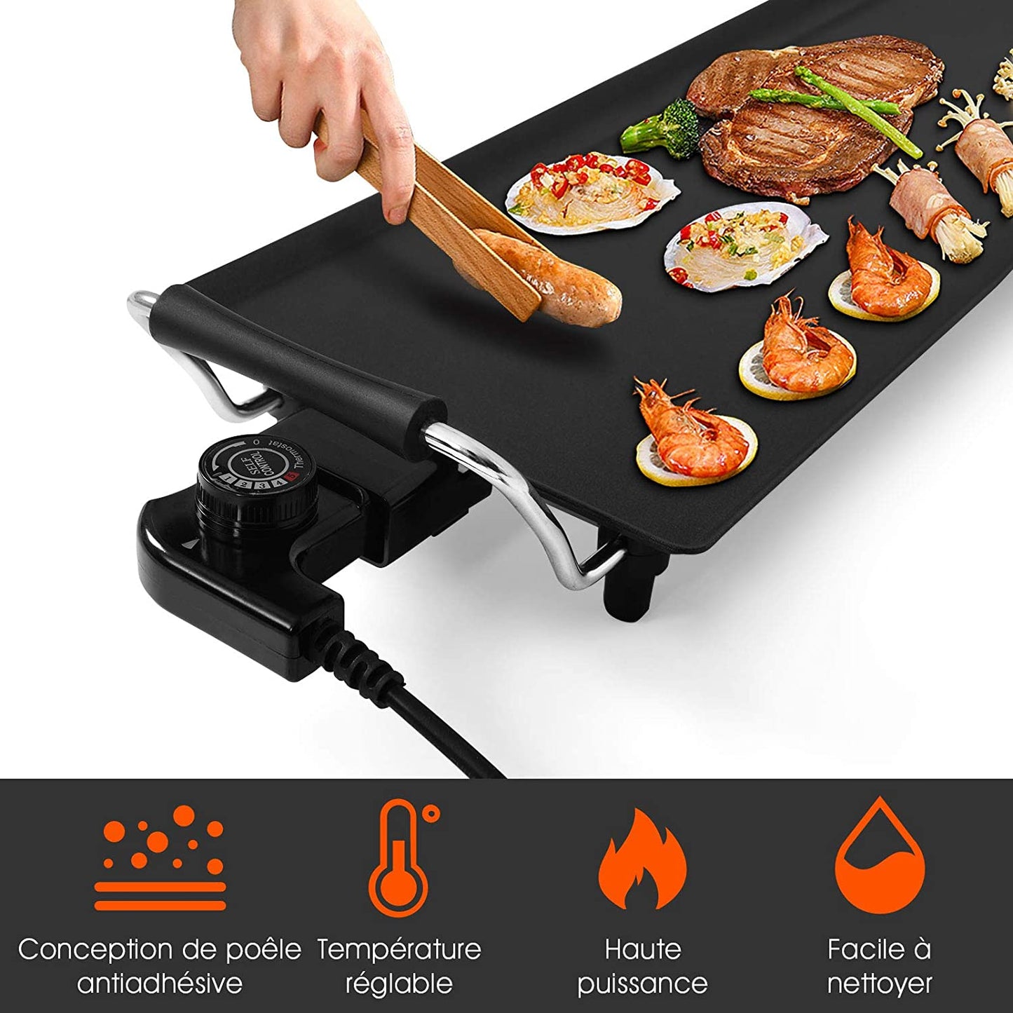 Liora-Plancha Électrique Premium