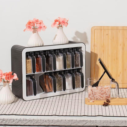 Étagère à épices Liora pour 12 pots