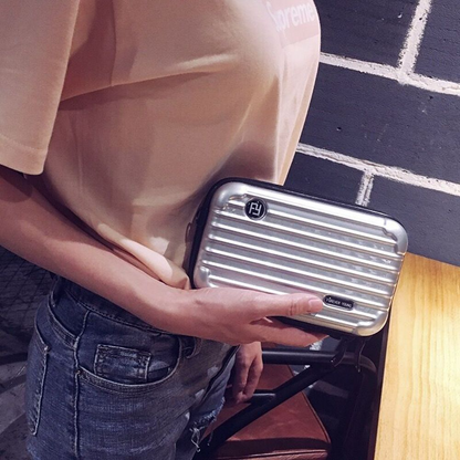 Liora-Sac à main luxueux en métal