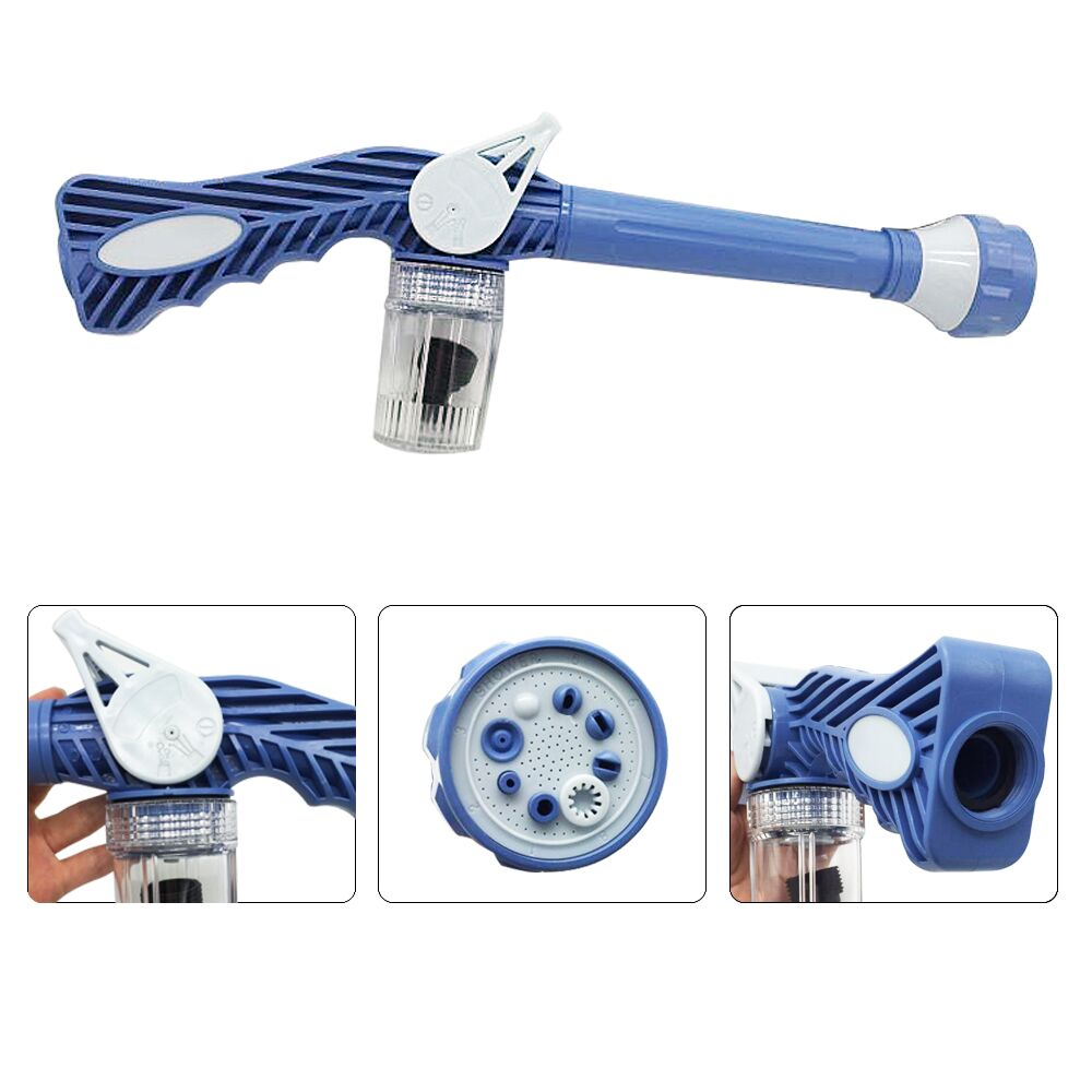 Pistolet à eau multifonctionnel 8-en-1