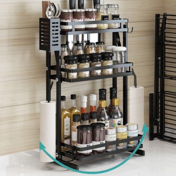 Liora - Rangement Élégant inoxydable pliable