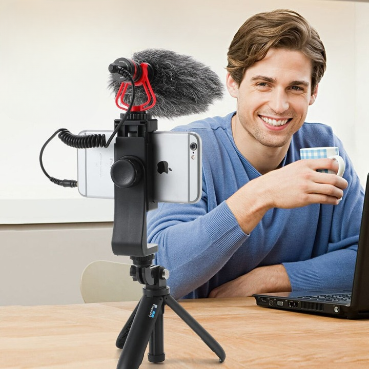 Microphone professionnel pour téléphone portable