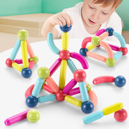 JEU DE BLOCS DE CONSTRUCTION MAGNÉTIQUES KIT DE 54 PCS