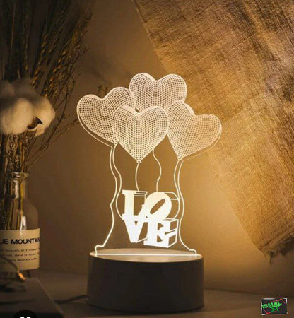 Liora-Lampe 3D décoration