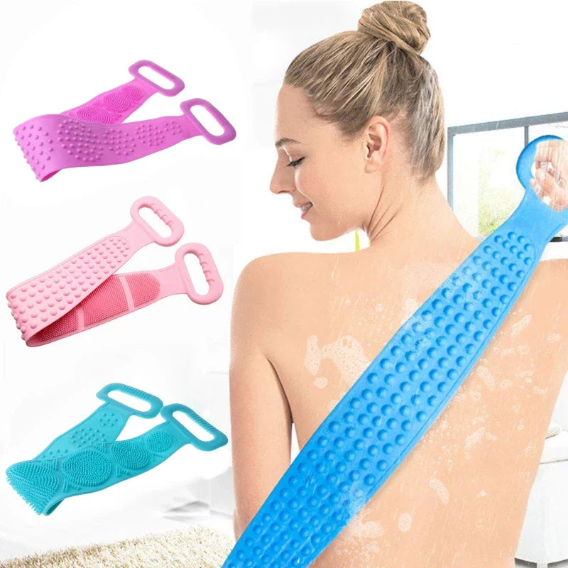 brosses de bain en silicone