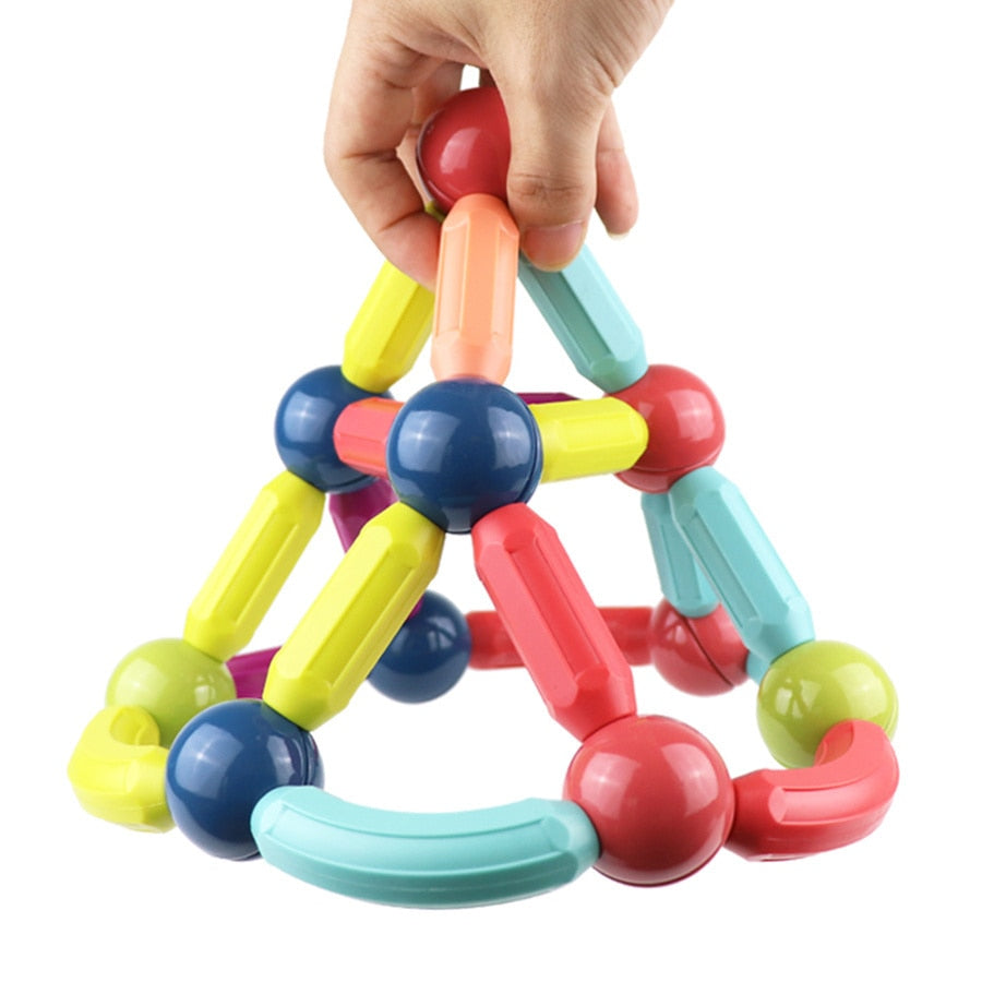 JEU DE BLOCS DE CONSTRUCTION MAGNÉTIQUES KIT DE 54 PCS