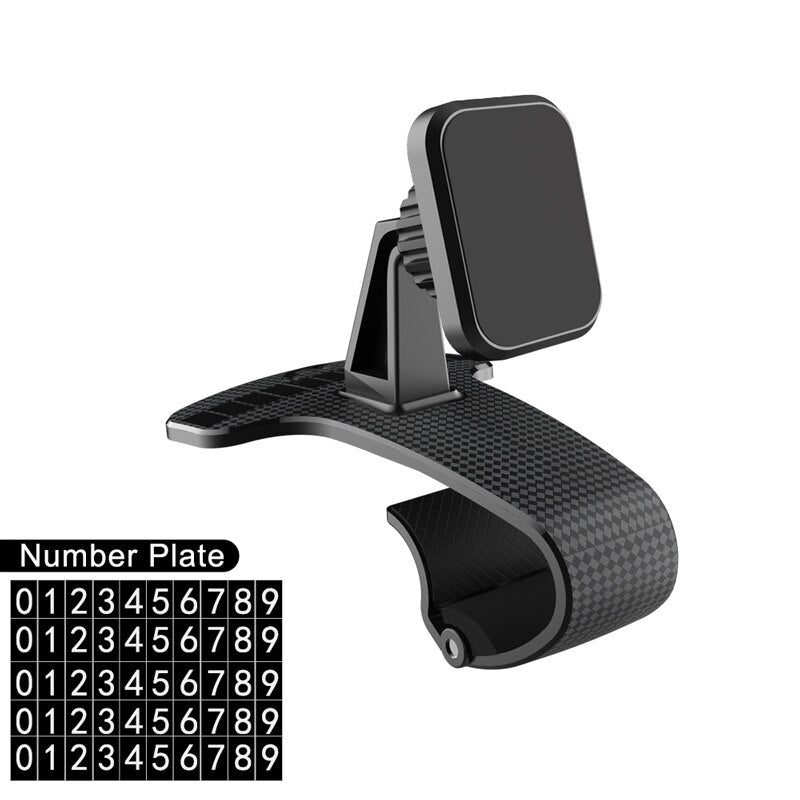 grid black -Support GPS de tableau de bord universel 360 degrés,pour iPhone 7 11 XR,Samsung,Xiaomi