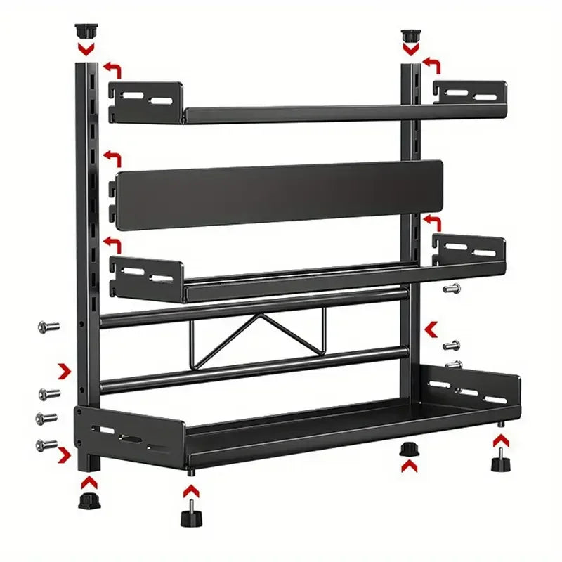 Organisateur de Cuisine à 3 niveaux
