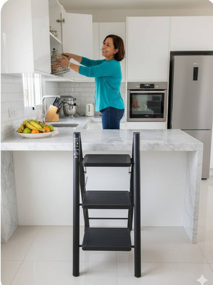 Échelle multifonction 3-en-1 - Élégante, pratique et robuste