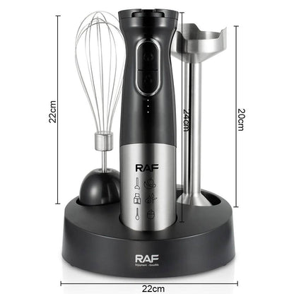 Mixeur Plongeant 4 en 1 Avec Socle En Inox Hand Mixer