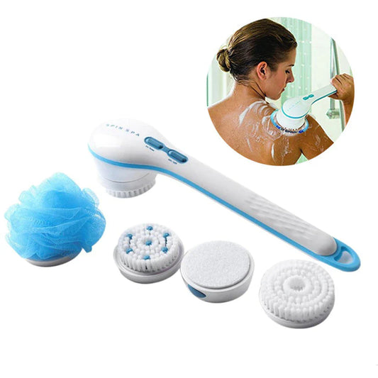 Brosse de bain-douche électrique 5 en 1