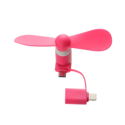 Mini ventilateur USB portable pour téléphone