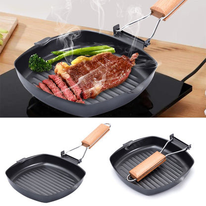 Meilleure poêle à griller antiadhésive avec poignée amovible