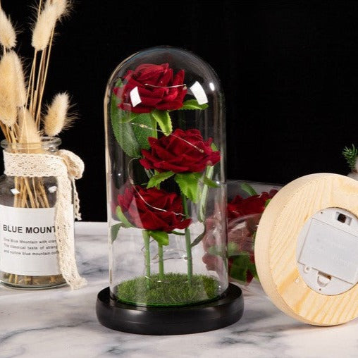 Lumière Romantique en Bouteille