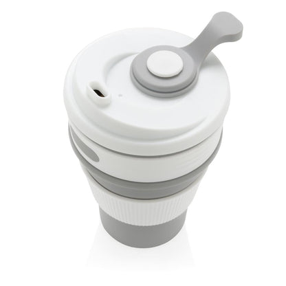 Gobelet de voyage Liora pliable en silicone