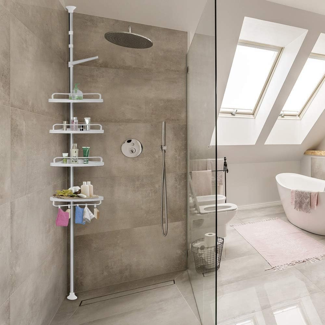 Liora étagère de rangement réglable pour salle de bain