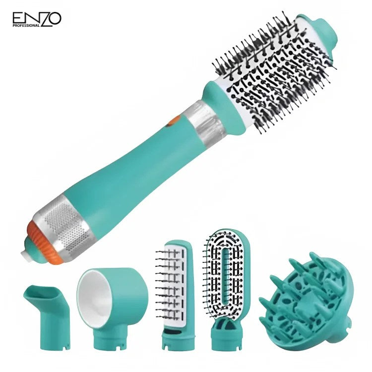 Professional Volumizer 6 en 1 Brosse Coiffante Multifonction