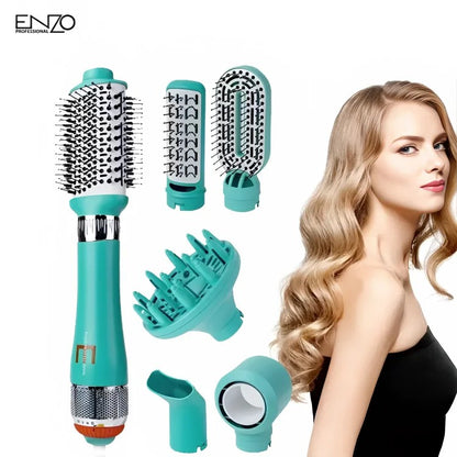 Professional Volumizer 6 en 1 Brosse Coiffante Multifonction