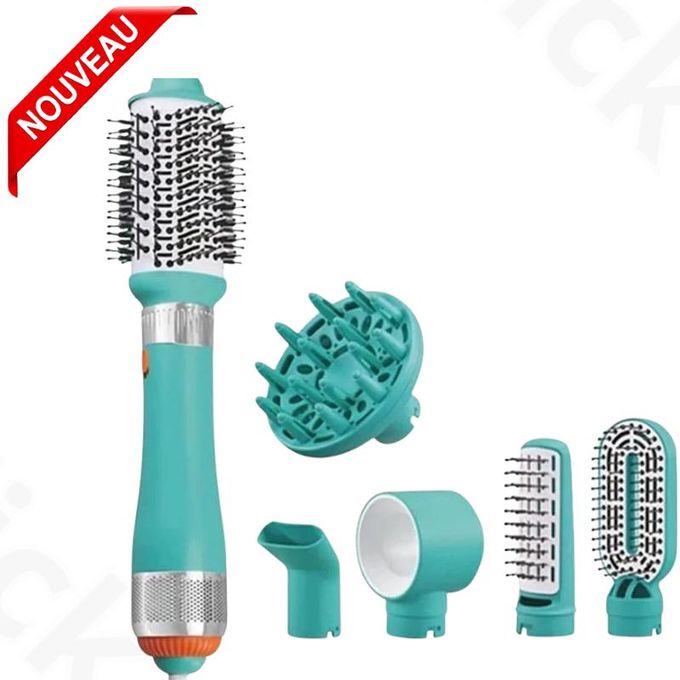 Professional Volumizer 6 en 1 Brosse Coiffante Multifonction