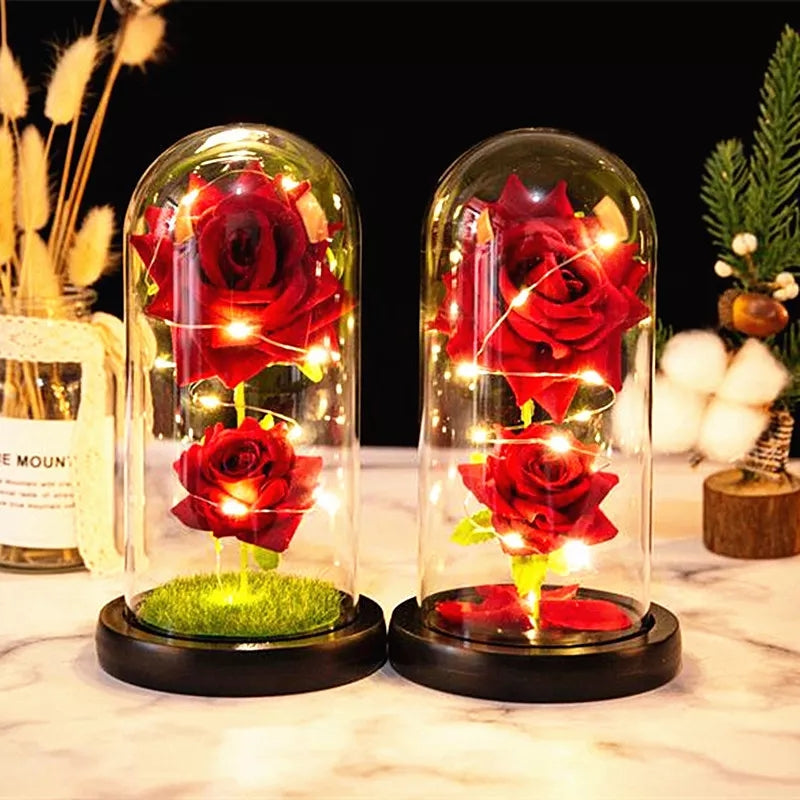 Lumière Romantique en Bouteille