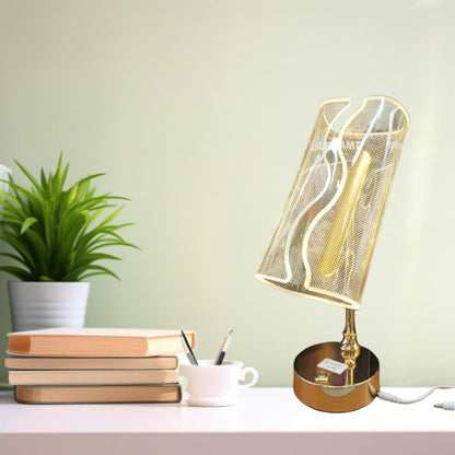 Lampe de Table LED en Verre – Un Éclat Chaleureux & Moderne